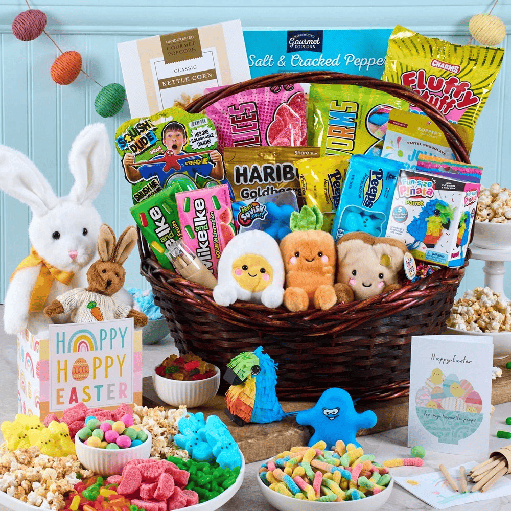 Gourmet Gift Baskets - Look What The Easter Bunny Brought Me