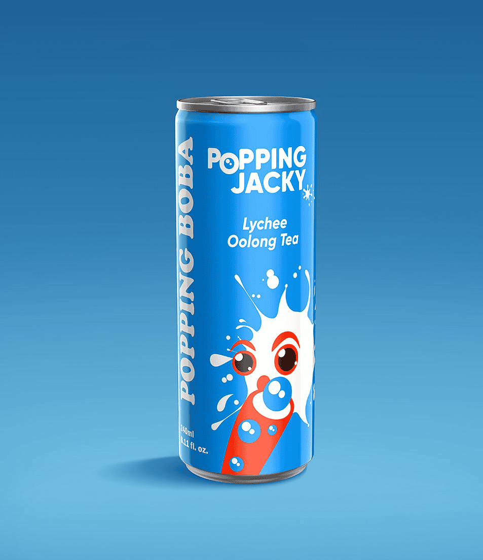 POPPING JACKY | Fun Sweet Popping Boba Drinks