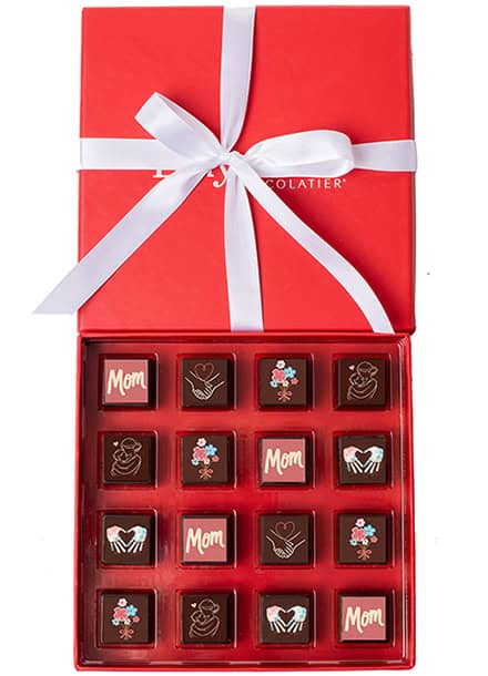 Celebrating her love collection chocolate truffles, 16pc - Delysia Chocolatier